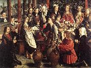 Gerard David The marriage at Cana oil on canvas